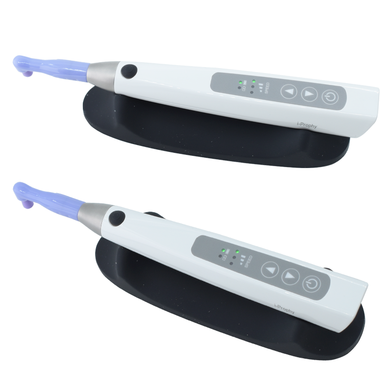 Teeth Whitening Usa - เครื่องขัดฟันไร้สาย ระบบพ่นลมพร้อมตัวเลือกความเร็ว 5 ระดับ หัวขัด 2