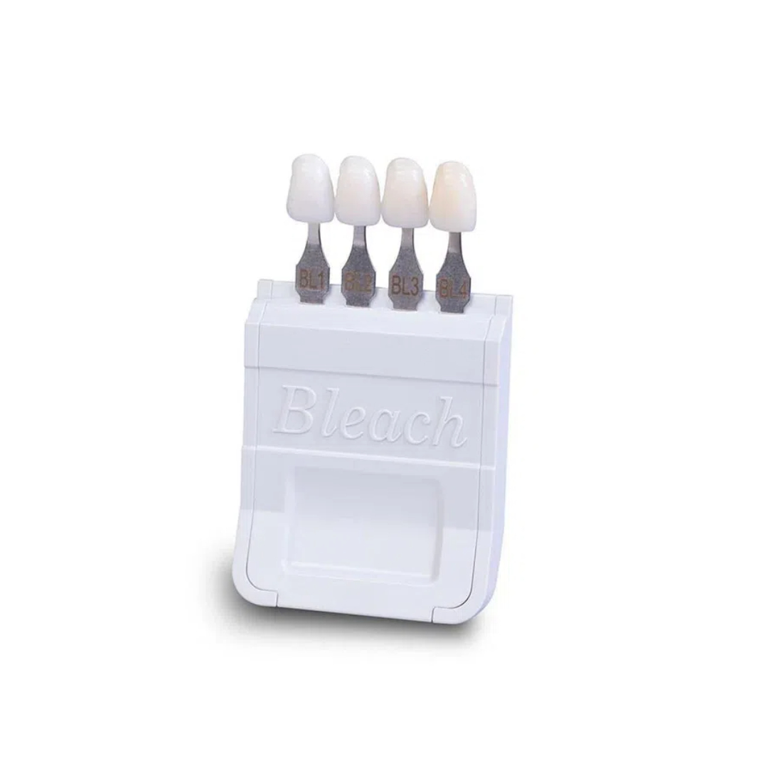 Teeth Whitening Bleach - 4 สีทันตกรรม Bleached Shade Guide Bleach