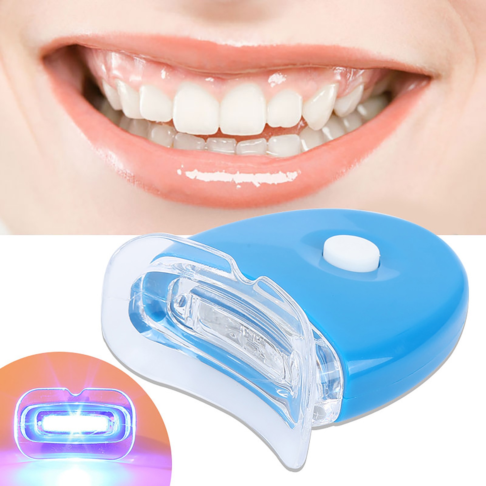 Teeth Whitening Video - เครื่องเร่งฟอกสีฟันความไวแสงเครื่องมือทางทันตกรรมสำหรับผู้หญิงผู้ชาย