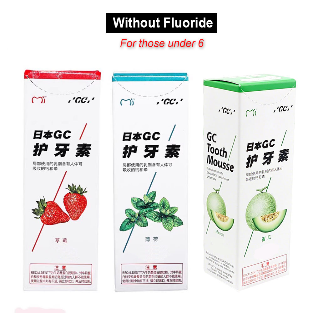 ญี่ปุ่น GC ฟัน Mousse Plus Den - Teeth Whitening In Japan บทวิจารณ์และราคา