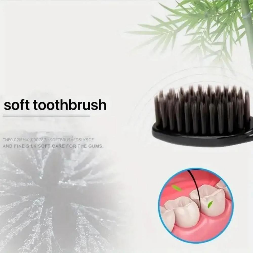 ชุดแปรงสีฟันถ่านไม้ไผ่ 10 ชิ้น - Teeth Whitening Filter บทวิจารณ์และราคา
