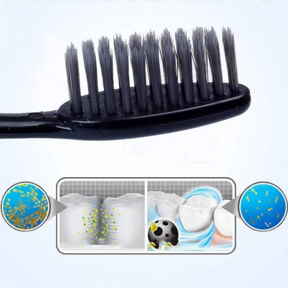 ชุดแปรงสีฟันถ่านไม้ไผ่ 10 ชิ้น - Teeth Whitening Filter บทวิจารณ์และราคา