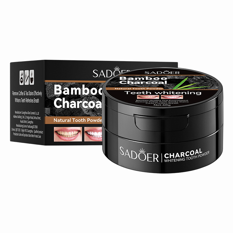 60g ฟันไวท์เทนนิ่งผง Activated - Whitening Powder Activated บทวิจารณ์และราคา