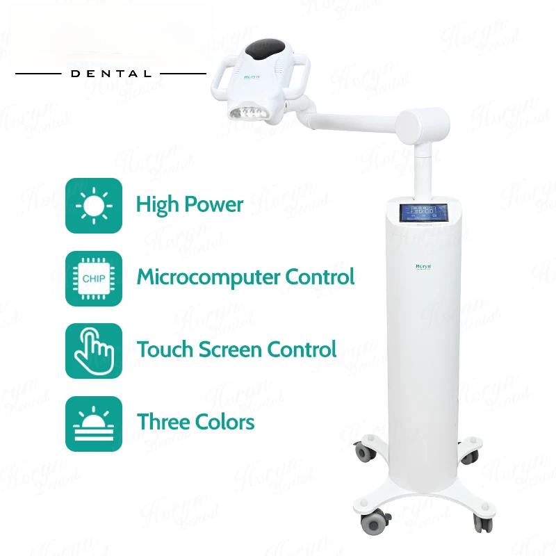 เครื่องฟอกสีฟันแบบยกได้ 80W พร - Teeth Whitening Video บทวิจารณ์และราคา