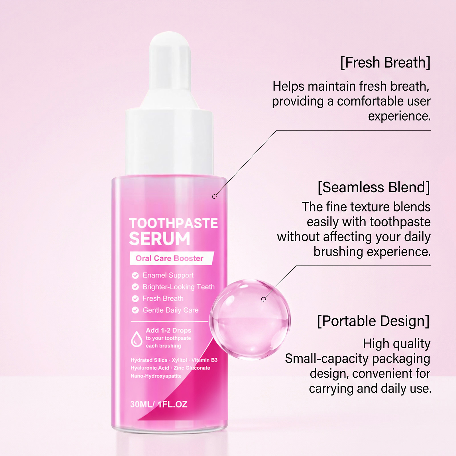 เซรั่มฟอกฟันขาวนาโนไฮดรอกซีอะพ - Teeth Whitening Xylitol บทวิจารณ์และราคา