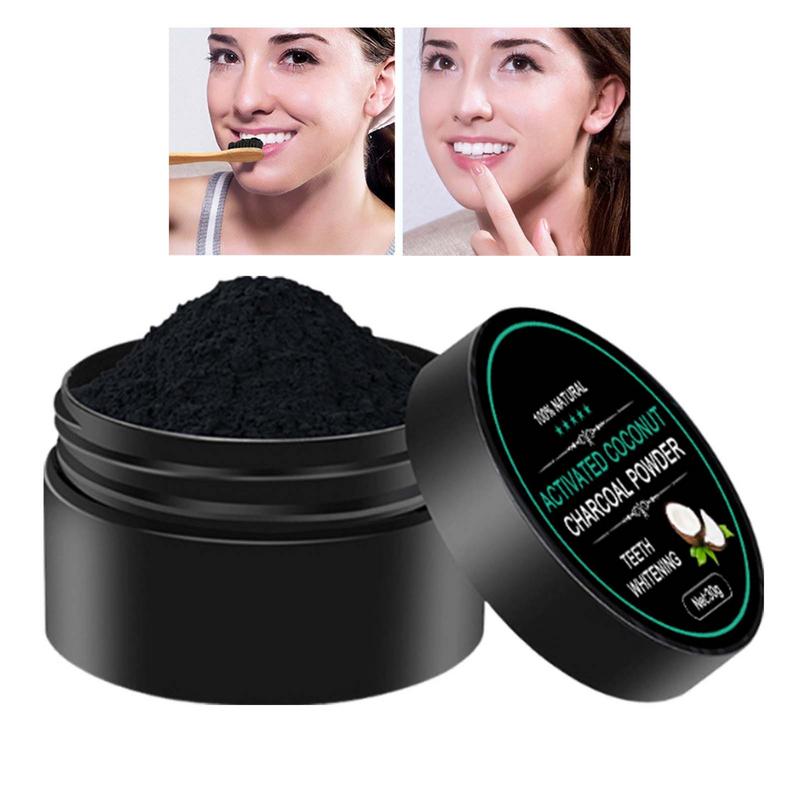 ผงยาสีฟันถ่านผงถ่านกัมมันต์ผงถ - Teeth Whitening Filter บทวิจารณ์และราคา