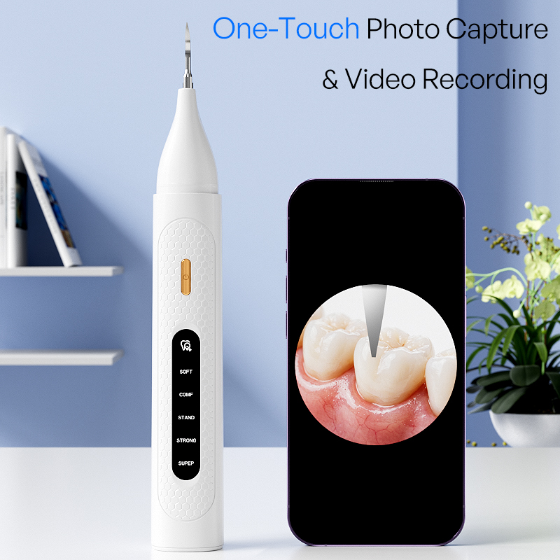 เครื่องทำความสะอาดฟันด้วยคลื่น - Teeth Whitening Video บทวิจารณ์และราคา
