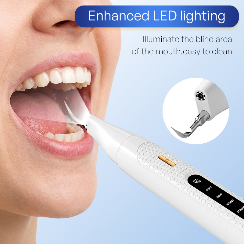 เครื่องทำความสะอาดฟันด้วยคลื่น - Teeth Whitening Video บทวิจารณ์และราคา