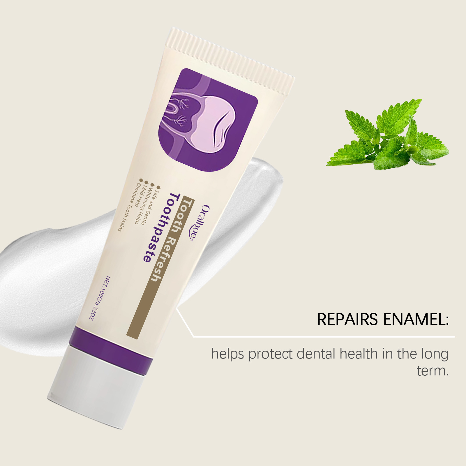 ยาสีฟันรีเฟรชฟัน ไวท์เทนนิ่ง ฟ - Teeth Whitening Natural บทวิจารณ์และราคา