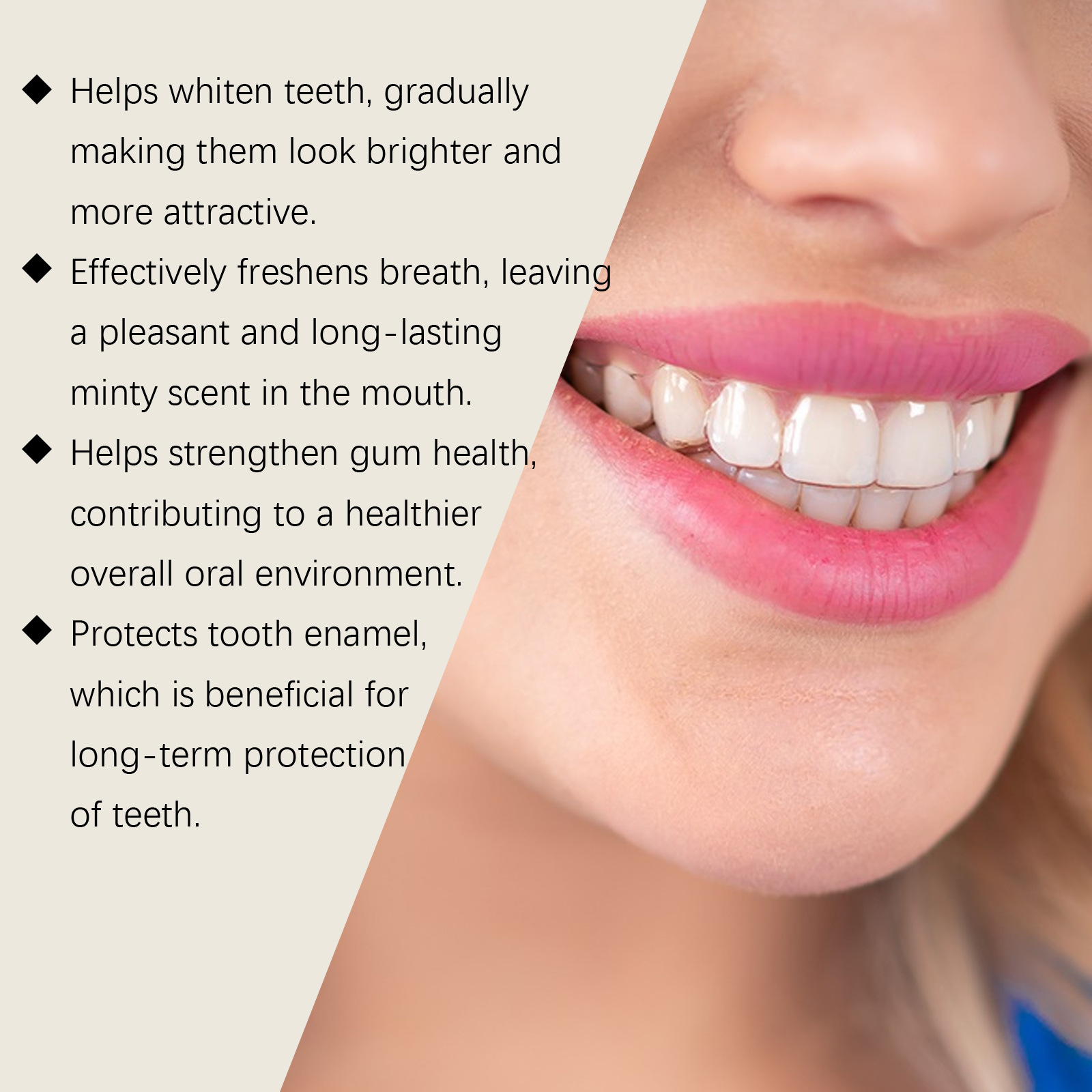 ยาสีฟันรีเฟรชฟัน ไวท์เทนนิ่ง ฟ - Teeth Whitening Natural บทวิจารณ์และราคา