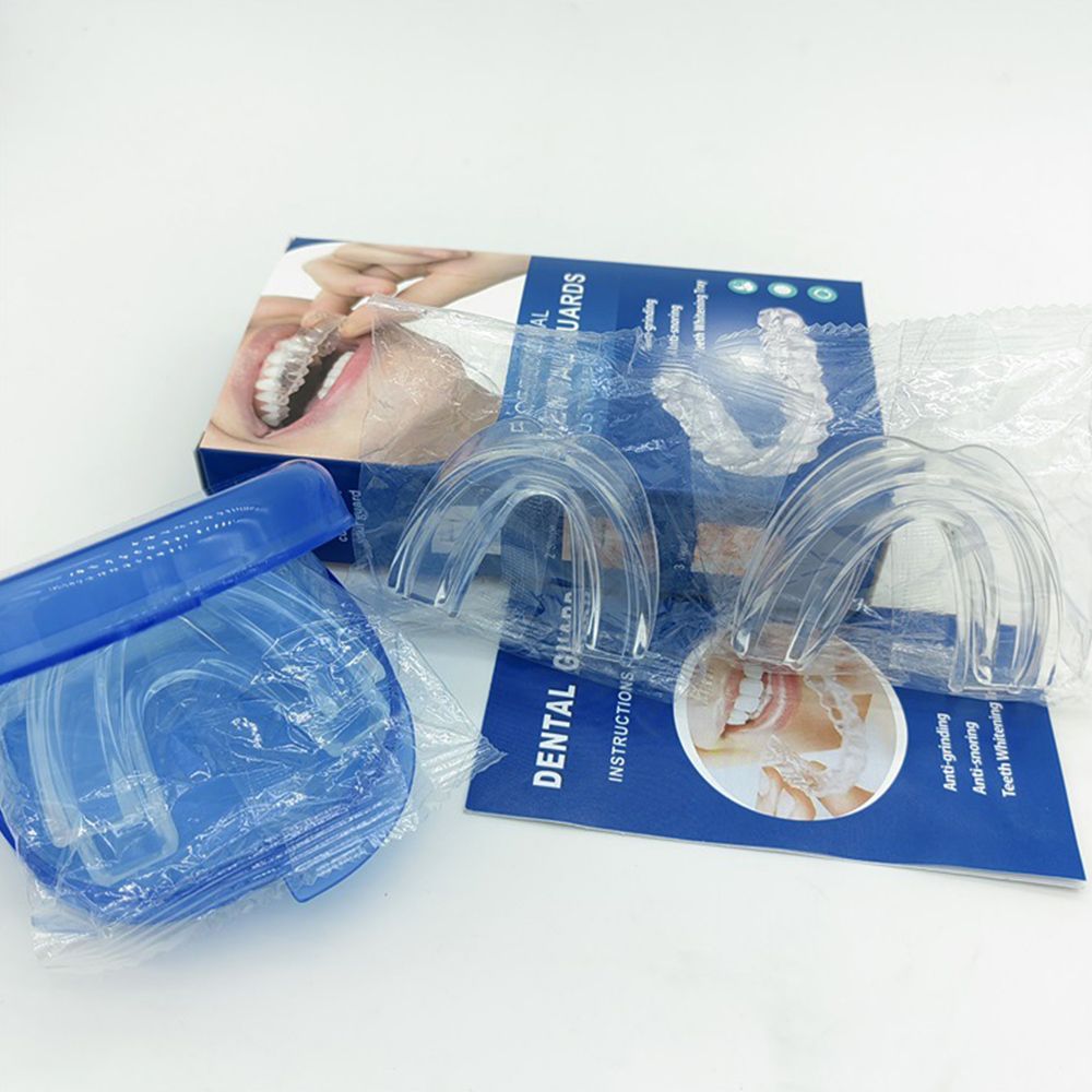 บดแน่นหยุดการนอนกรนกล่องฟันทัน - Teeth Whitening Bleach บทวิจารณ์และราคา