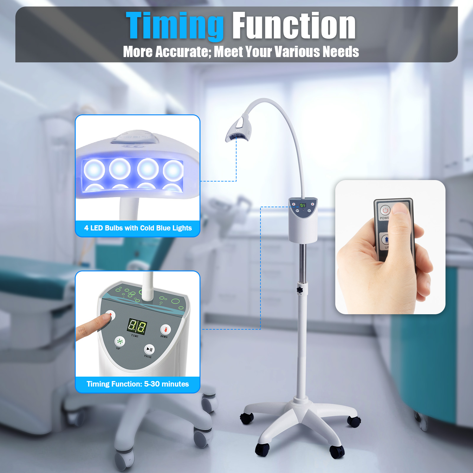 Professional ทันตกรรมเครื่องฟอ - Teeth Whitening Video บทวิจารณ์และราคา