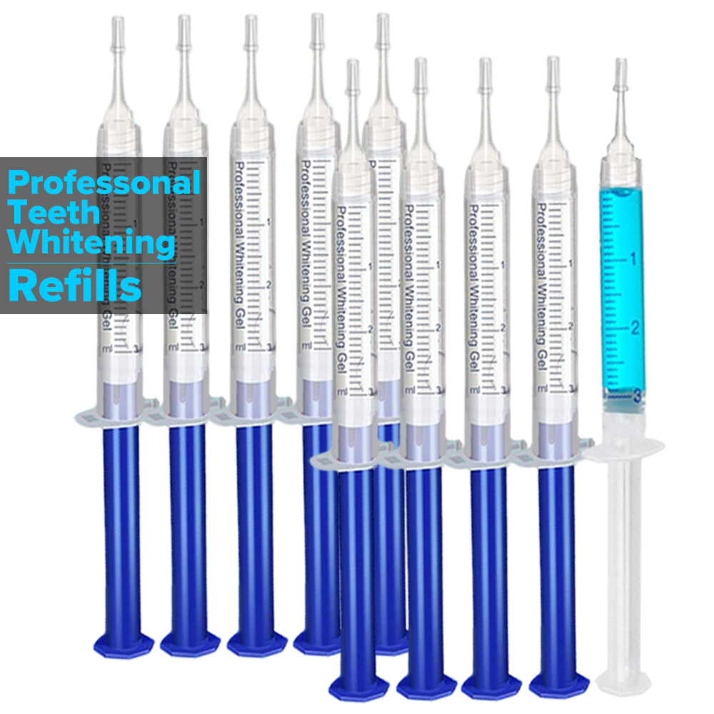 เจลฟอกสีฟันแบบเติม หลอดฉีดยาเจ - Teeth Whitening Session บทวิจารณ์และราคา