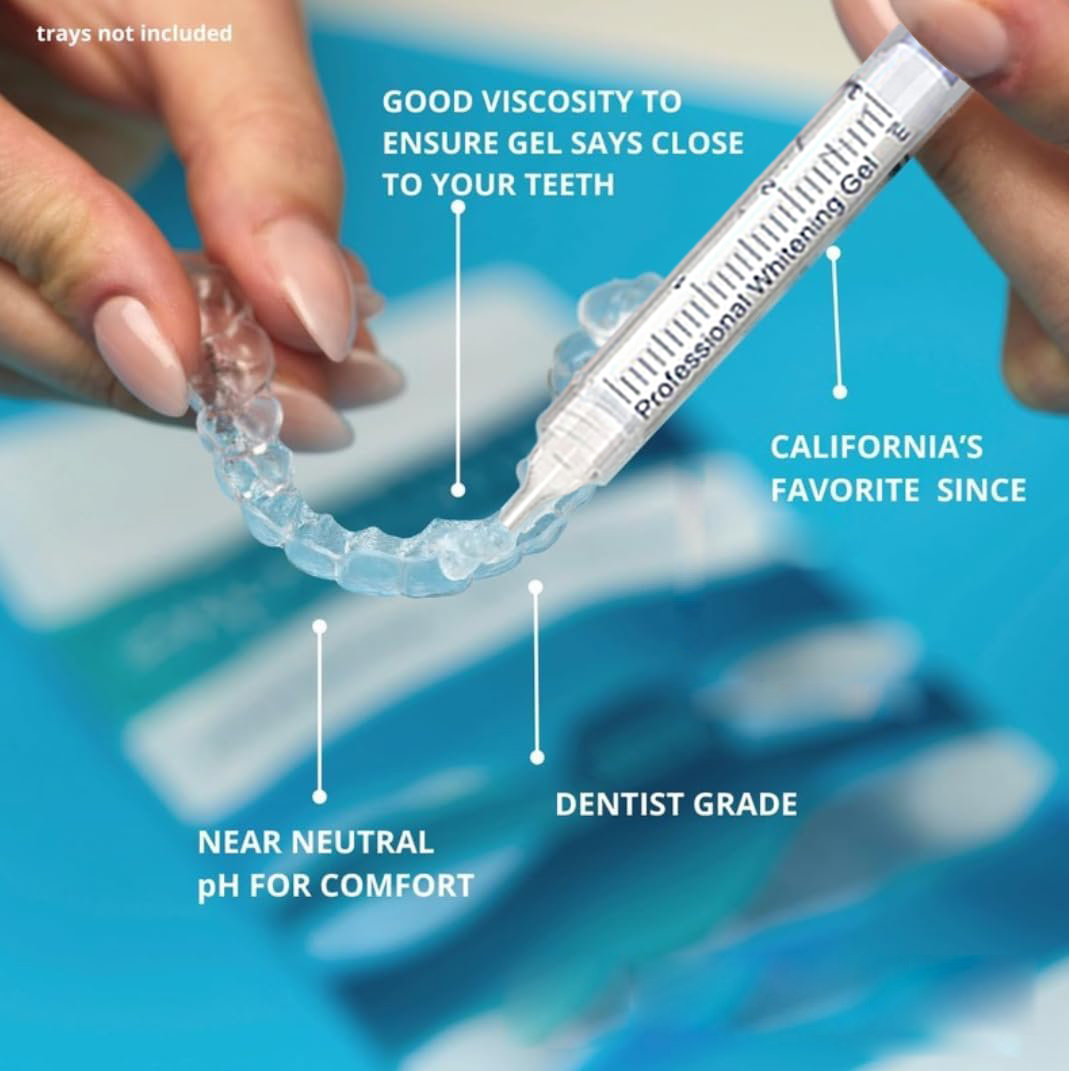 เจลฟอกสีฟันแบบเติม หลอดฉีดยาเจ - Teeth Whitening Session บทวิจารณ์และราคา