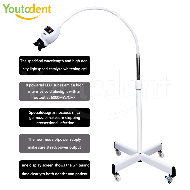 40W ทันตกรรมห้องปฏิบัติการอุปก - Teeth Whitening Video บทวิจารณ์และราคา