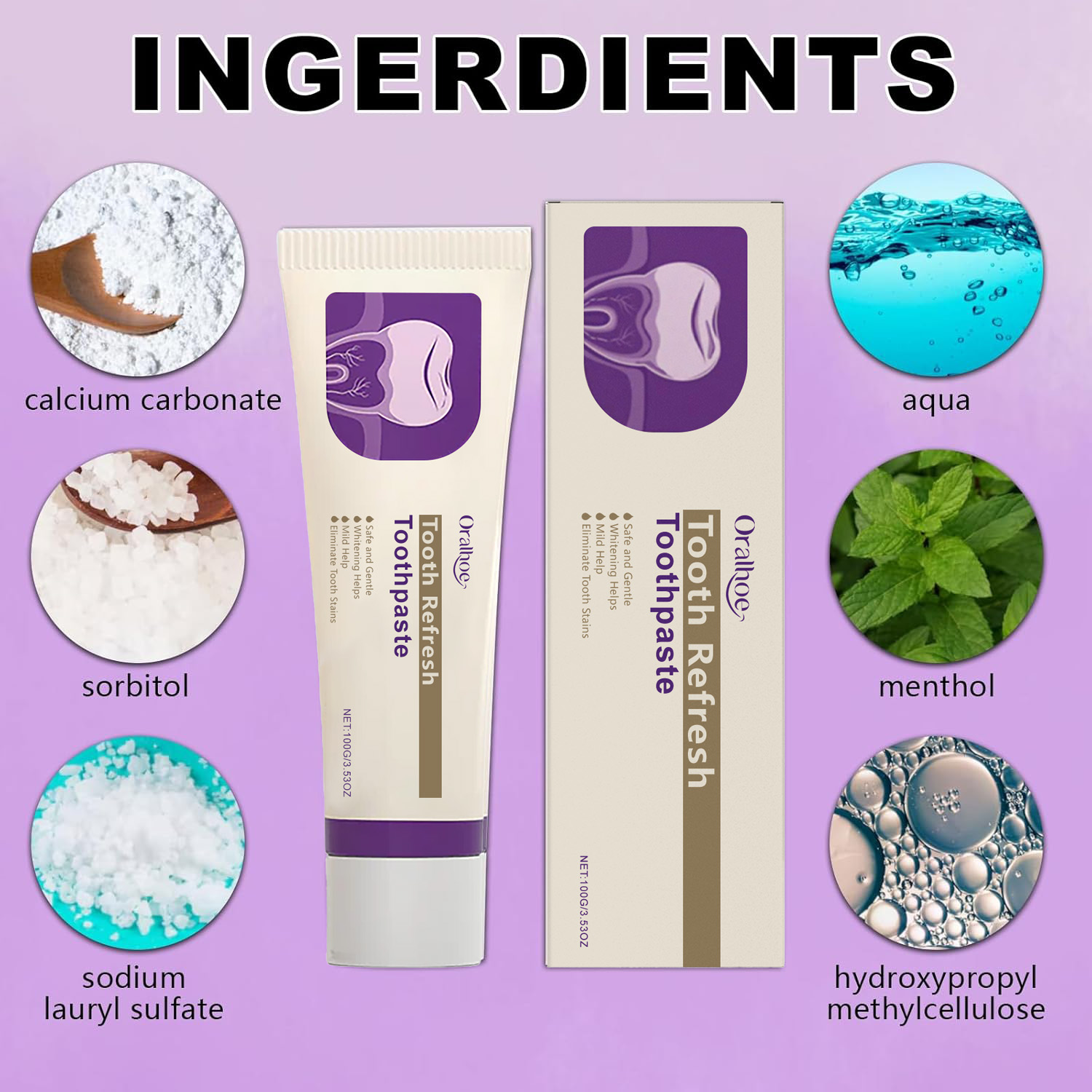 ยาสีฟันฟอกฟันขาวมิ้นต์ บำรุงฟั - Teeth Whitening Natural บทวิจารณ์และราคา