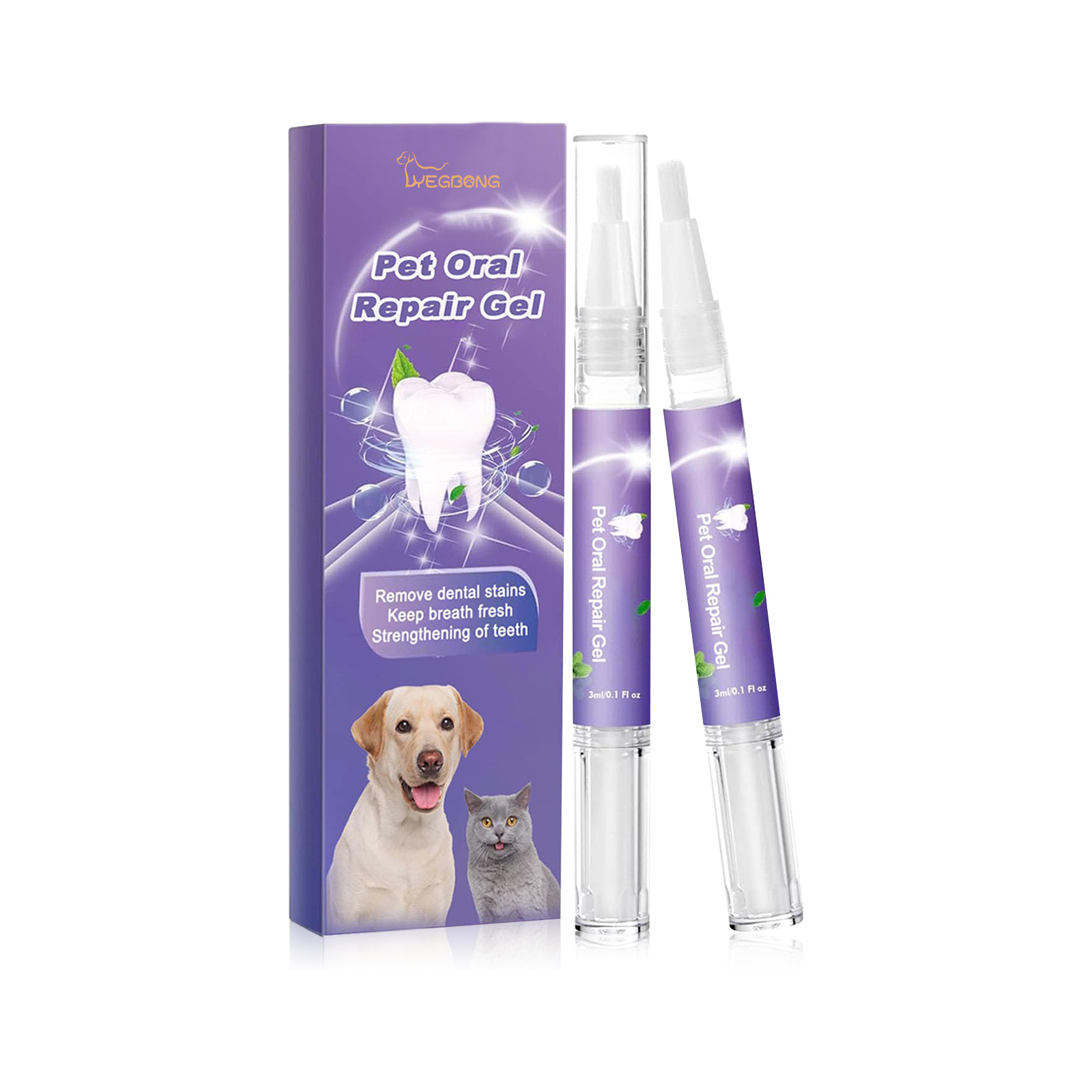 สัตว์เลี้ยง Oral Repair GEL Pu - Teeth Whitening Session บทวิจารณ์และราคา