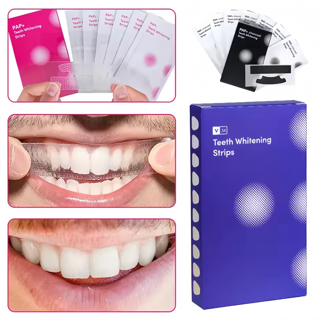 14 แถบฟันไวท์เทนนิ่งแถบสำหรับฟ - Teeth Whitening Filter บทวิจารณ์และราคา