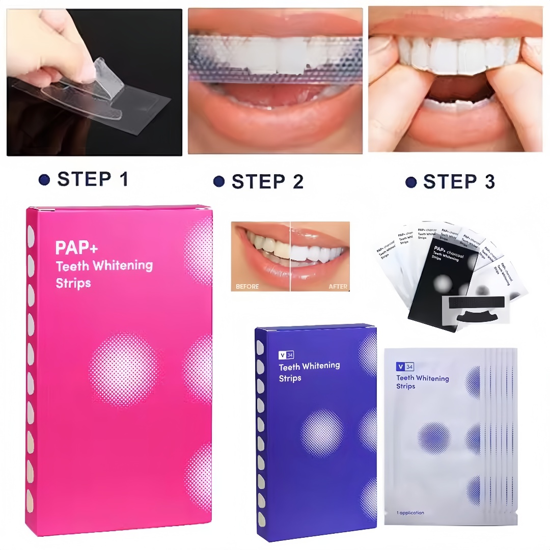 14 แถบฟันไวท์เทนนิ่งแถบสำหรับฟ - Teeth Whitening Filter บทวิจารณ์และราคา