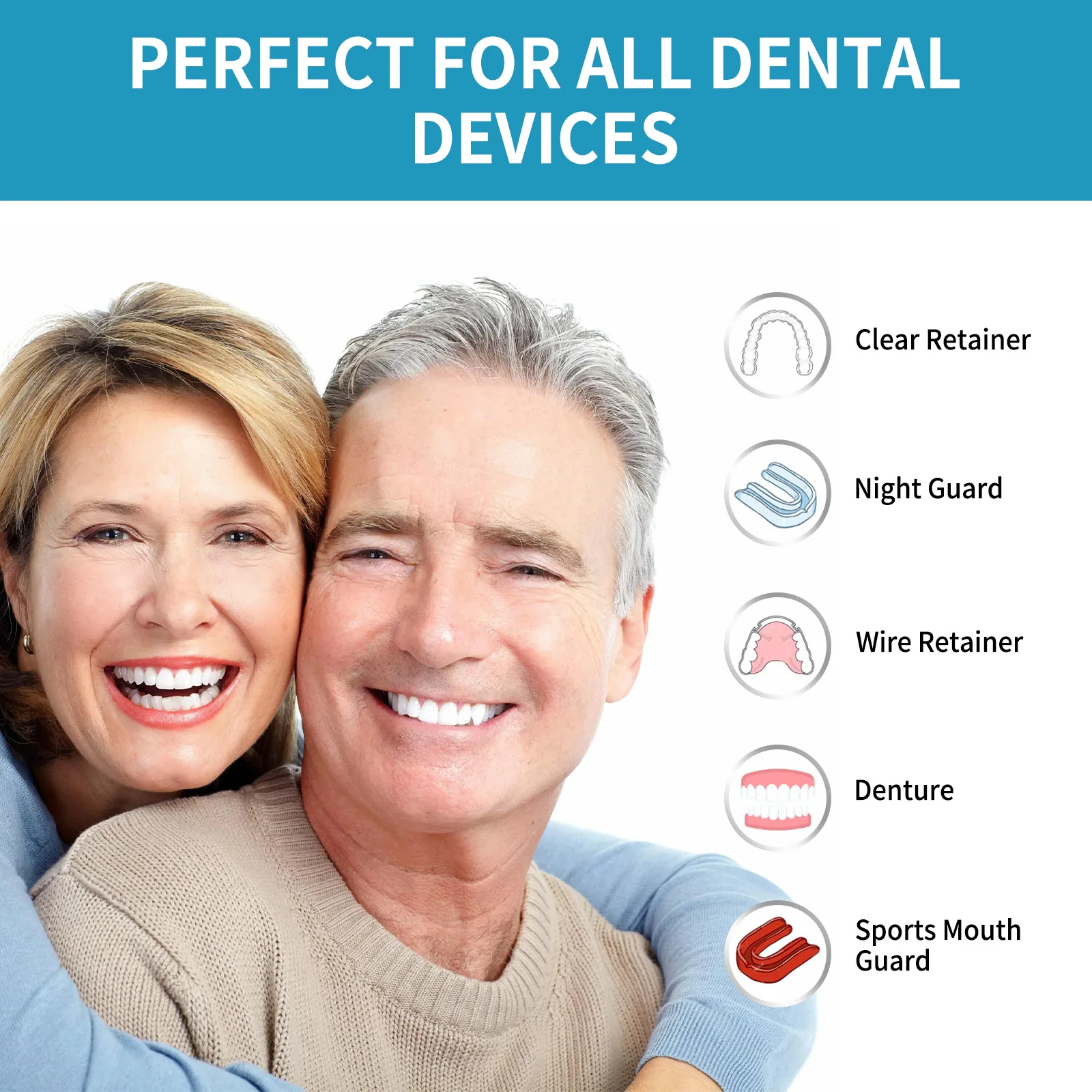 Aligner ฟันปลอมทําความสะอาดโฟม - Teeth Whitening Natural บทวิจารณ์และราคา