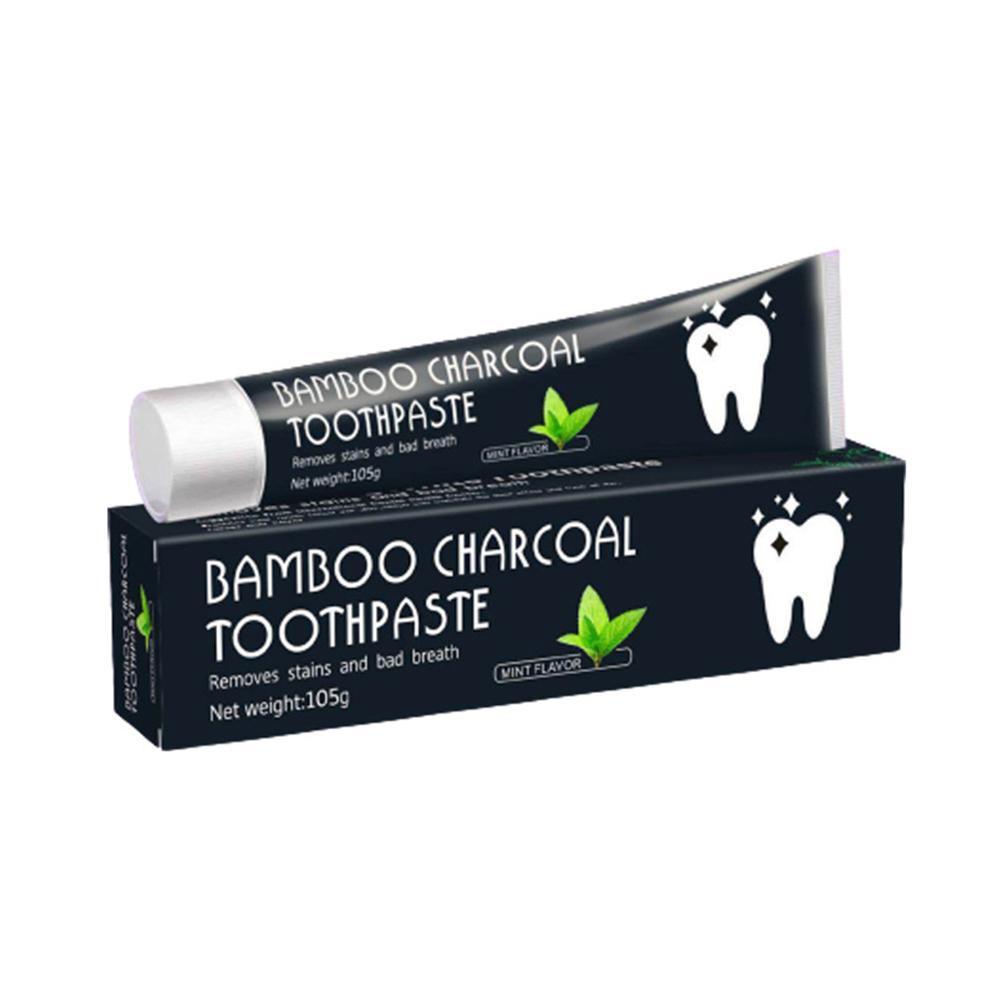 ยาสีฟันถ่านไม้ไผ่ไวท์เทนนิ่งฟั - Teeth Whitening Activated Organic Charcoal บทวิจารณ์และราคา