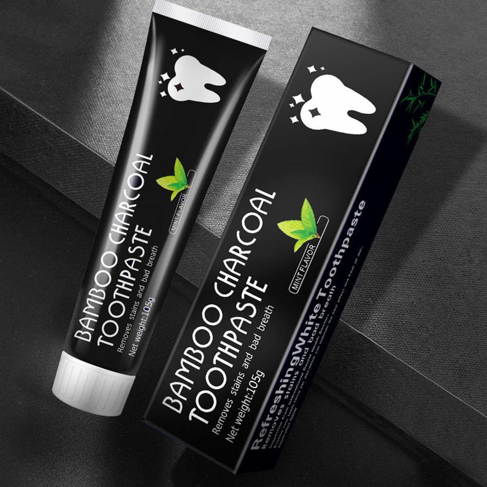 ยาสีฟันถ่านไม้ไผ่ไวท์เทนนิ่งฟั - Teeth Whitening Activated Organic Charcoal บทวิจารณ์และราคา
