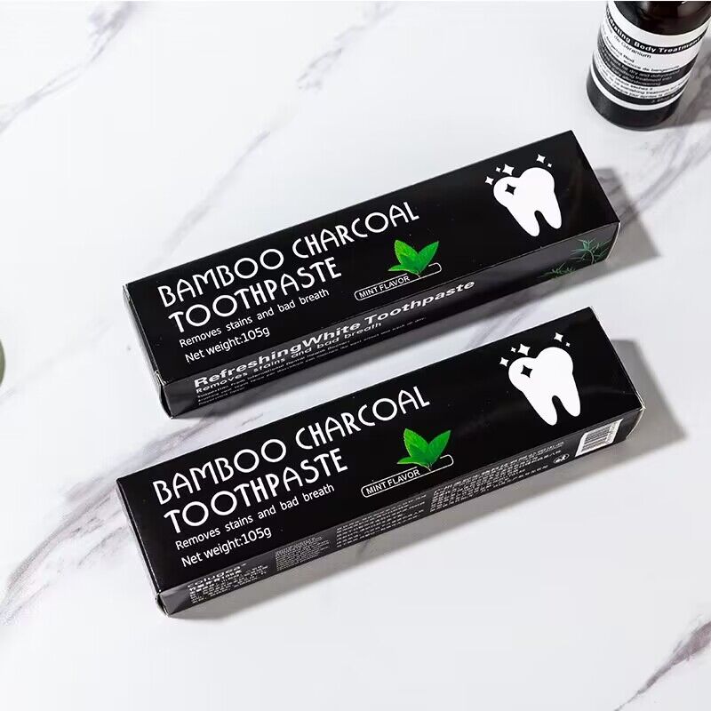 5 ชิ้นไม่มีกล่องถ่านไม้ไผ่ Min - Teeth Whitening Filter บทวิจารณ์และราคา
