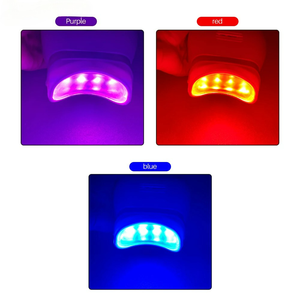 เครื่องเร่งฟอกสีฟัน LED ปรับได - Teeth Whitening Bleach บทวิจารณ์และราคา