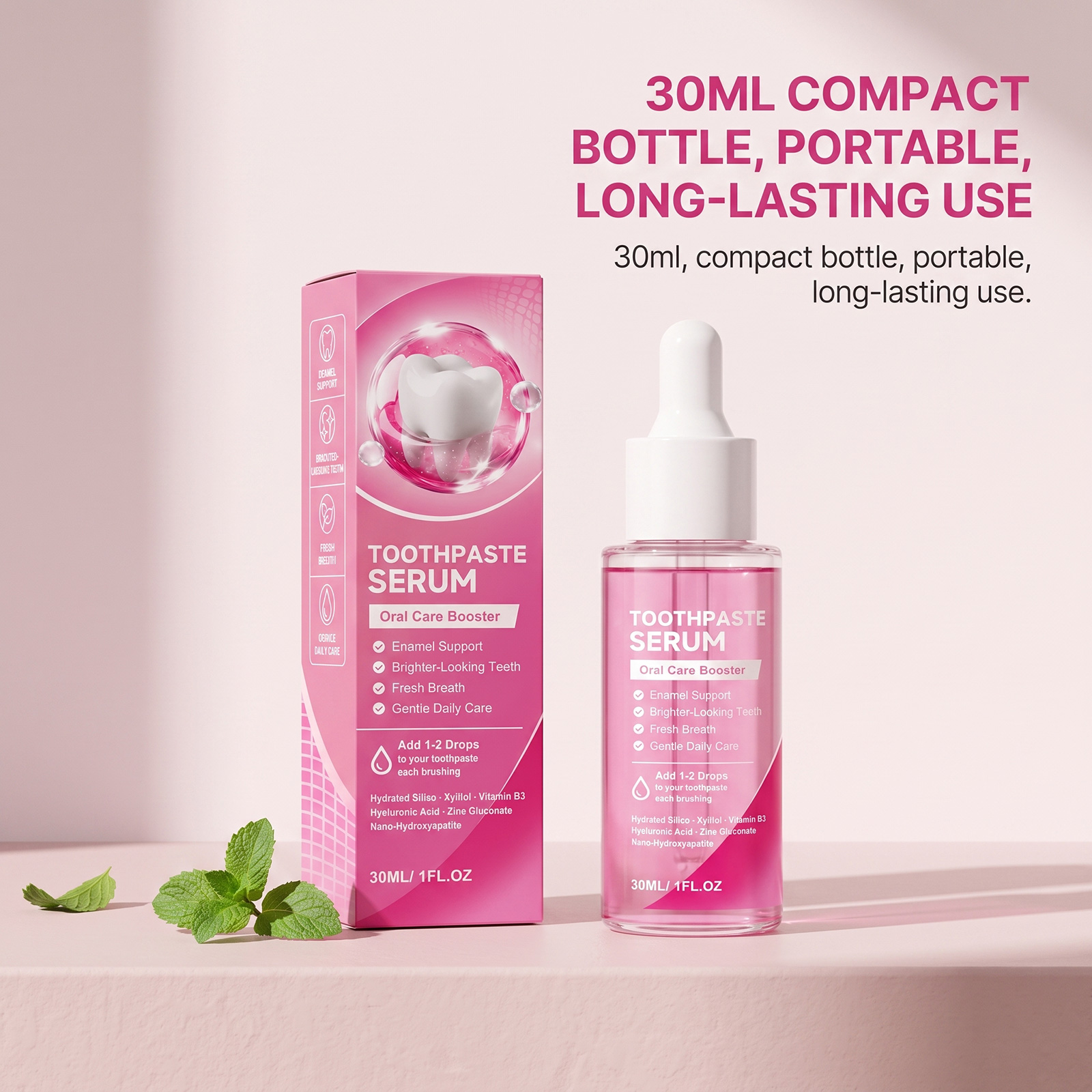 เซรั่มฟอกฟันขาวนาโนไฮดรอกซีอะพ - Teeth Whitening Xylitol บทวิจารณ์และราคา