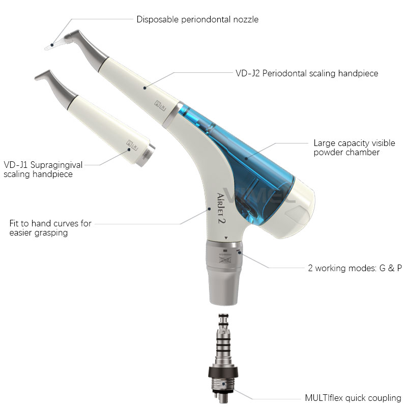 เครื่องขัดฟันด้วยลมแบบใหม่ สำห - Teeth Whitening Usa บทวิจารณ์และราคา