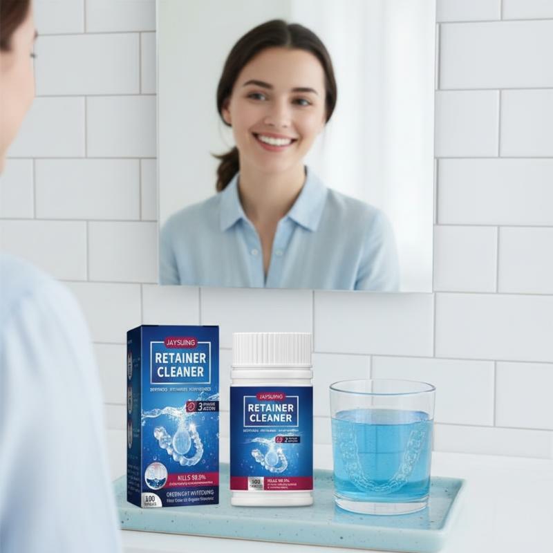 เม็ดทำความสะอาดฟันปลอมสำหรับกา - Teeth Whitening Usa บทวิจารณ์และราคา